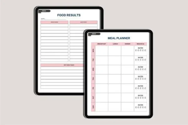 2025 ADHD Digital Planner for Adults | Printable & Editable Canva Interior