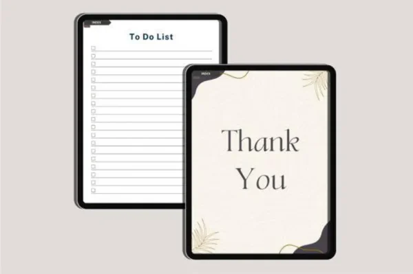2025 ADHD Digital Planner for Adults | Printable & Editable Canva Interior