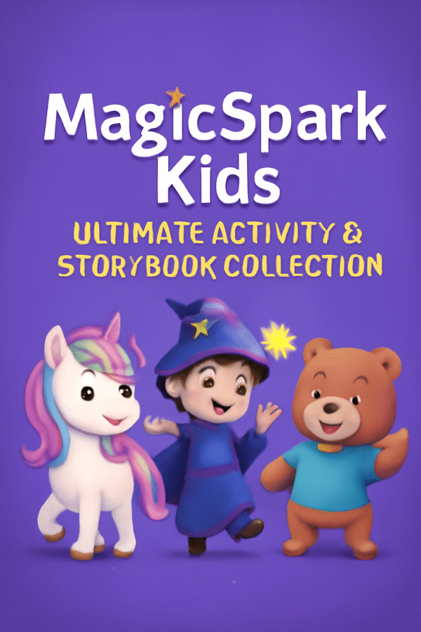 MagicSpark Kids Ultimate Activity & Storybook Collection.